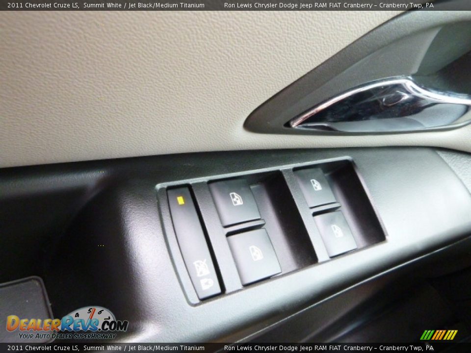 2011 Chevrolet Cruze LS Summit White / Jet Black/Medium Titanium Photo #19