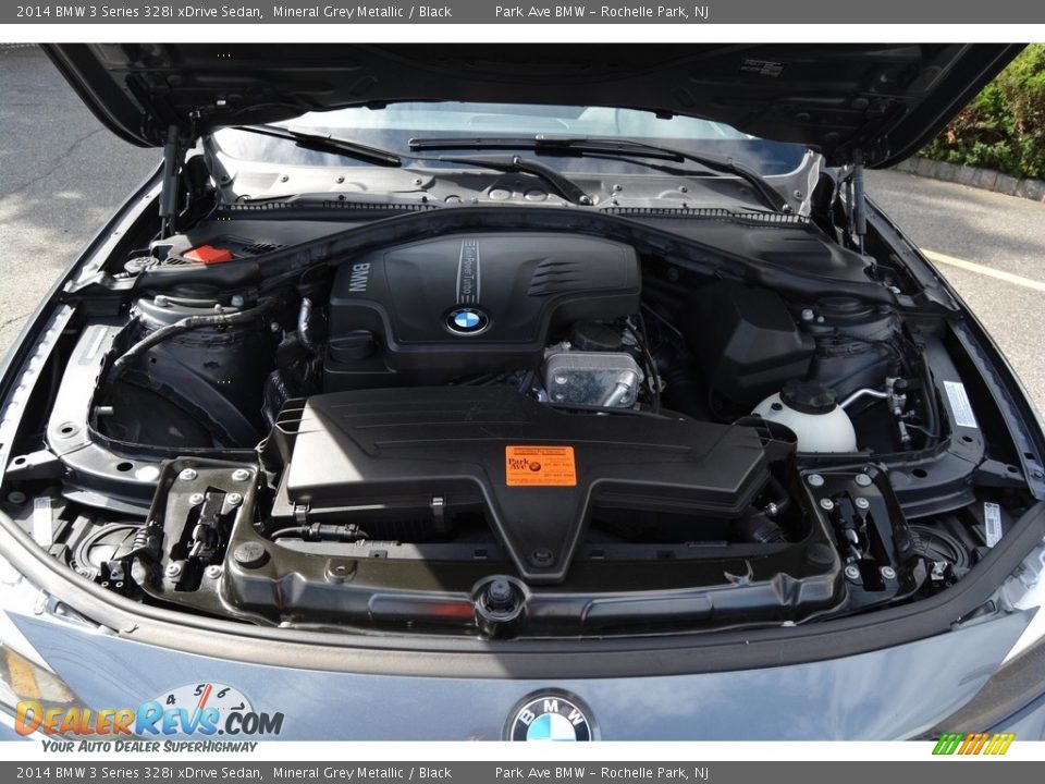 2014 BMW 3 Series 328i xDrive Sedan Mineral Grey Metallic / Black Photo #30