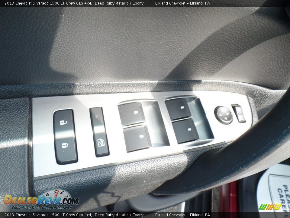 2013 Chevrolet Silverado 1500 LT Crew Cab 4x4 Deep Ruby Metallic / Ebony Photo #16