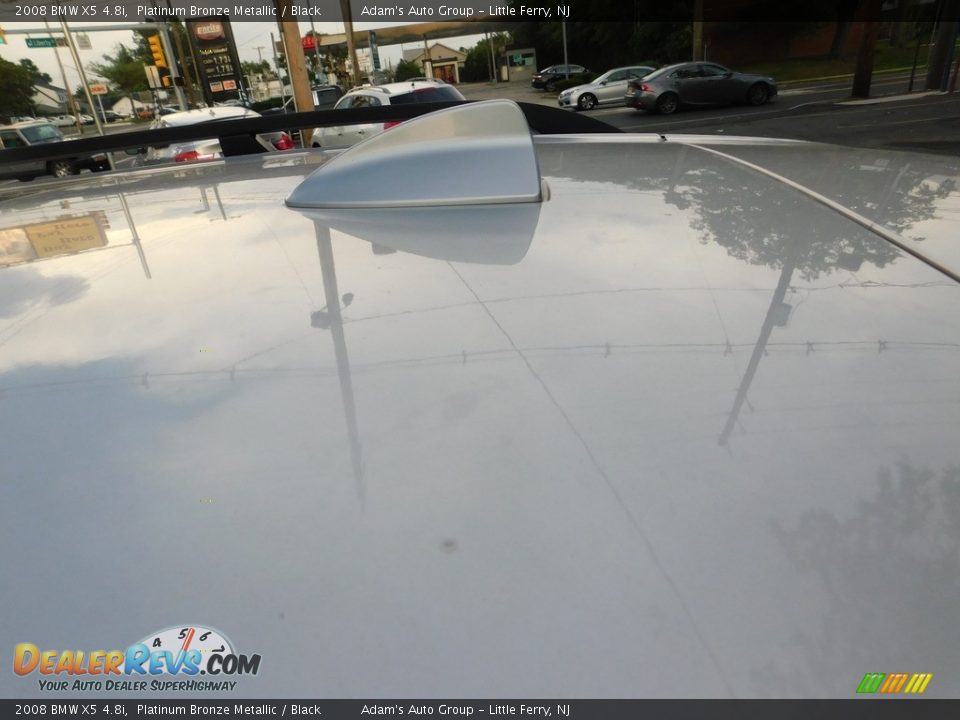 2008 BMW X5 4.8i Platinum Bronze Metallic / Black Photo #36