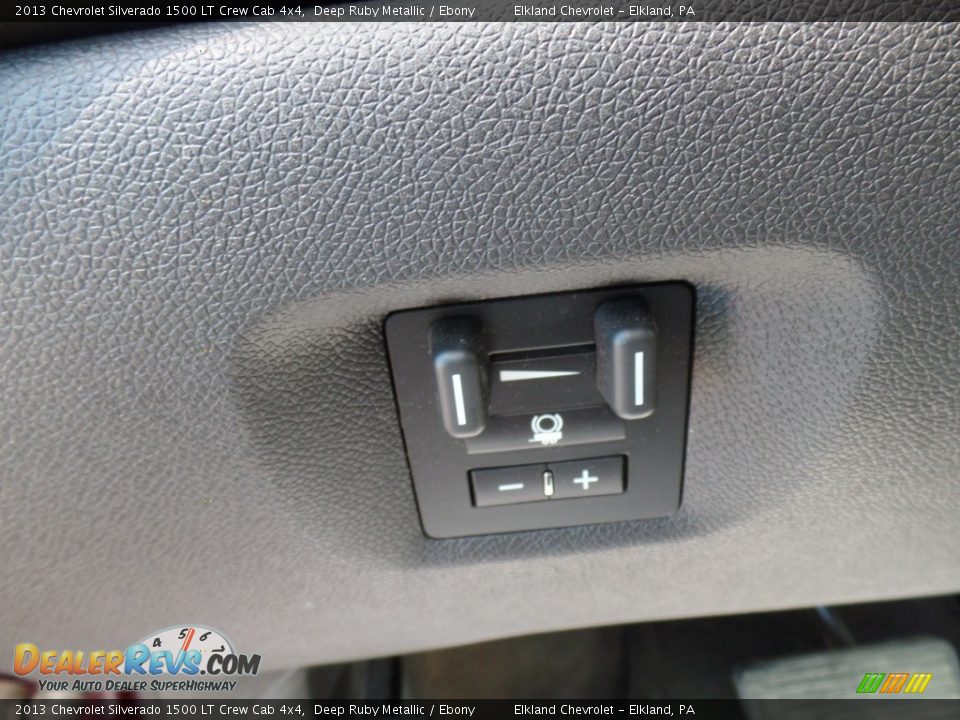 2013 Chevrolet Silverado 1500 LT Crew Cab 4x4 Deep Ruby Metallic / Ebony Photo #25