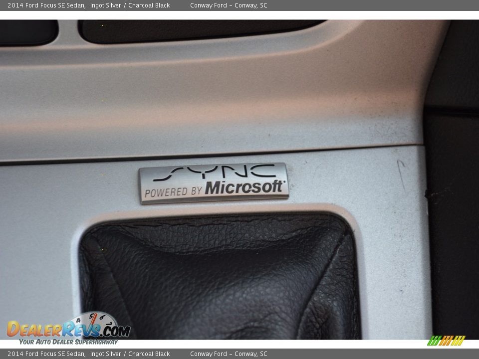 2014 Ford Focus SE Sedan Ingot Silver / Charcoal Black Photo #32