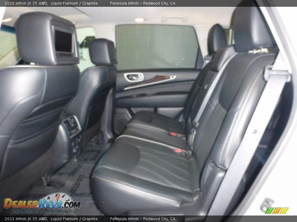 2013 Infiniti JX 35 AWD Liquid Platinum / Graphite Photo #7