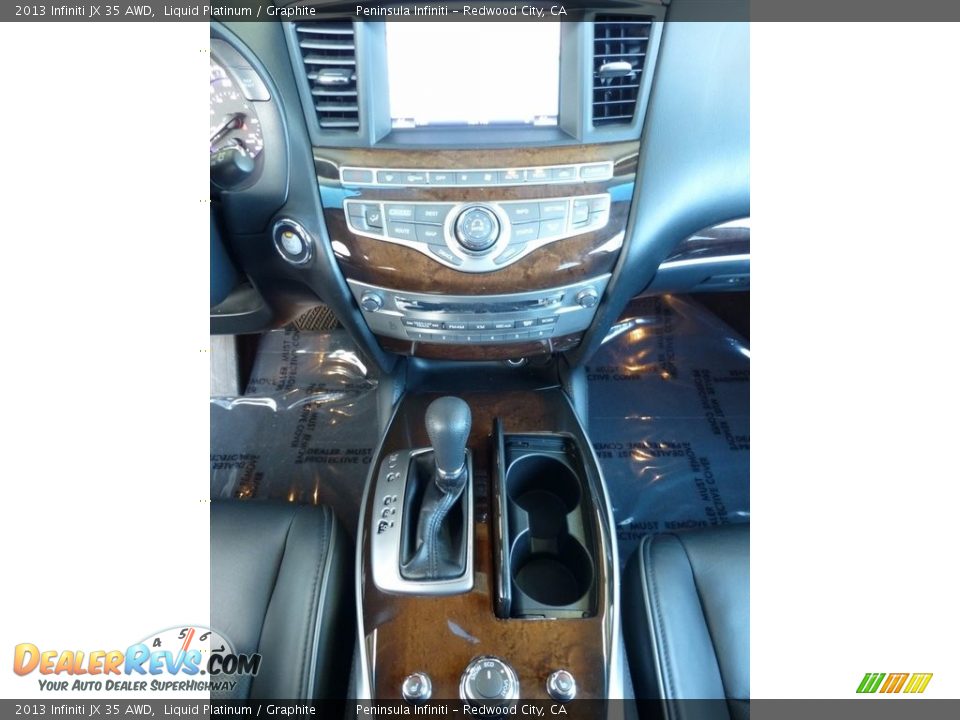2013 Infiniti JX 35 AWD Liquid Platinum / Graphite Photo #11
