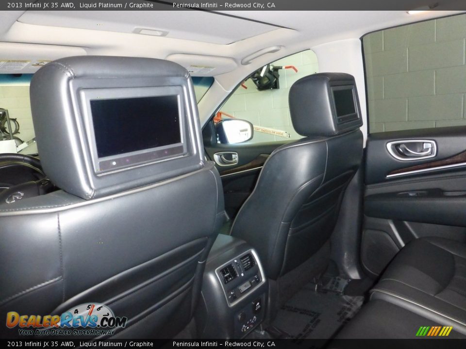 2013 Infiniti JX 35 AWD Liquid Platinum / Graphite Photo #18