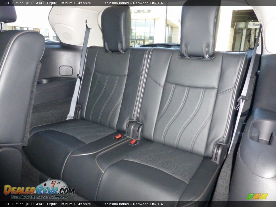 2013 Infiniti JX 35 AWD Liquid Platinum / Graphite Photo #19