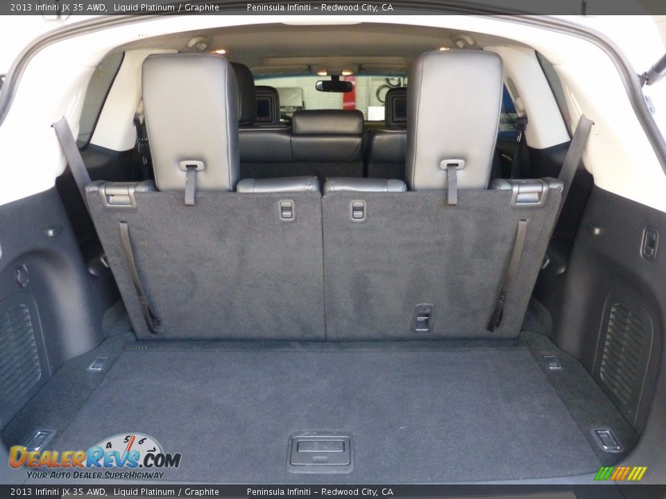 2013 Infiniti JX 35 AWD Liquid Platinum / Graphite Photo #20