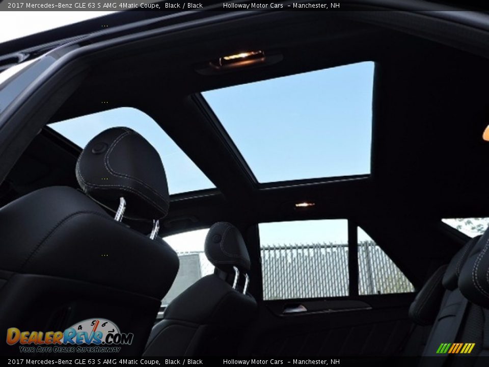 Sunroof of 2017 Mercedes-Benz GLE 63 S AMG 4Matic Coupe Photo #14