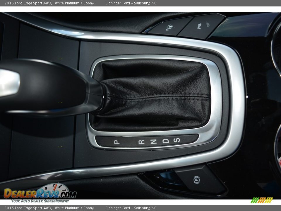 2016 Ford Edge Sport AWD White Platinum / Ebony Photo #21