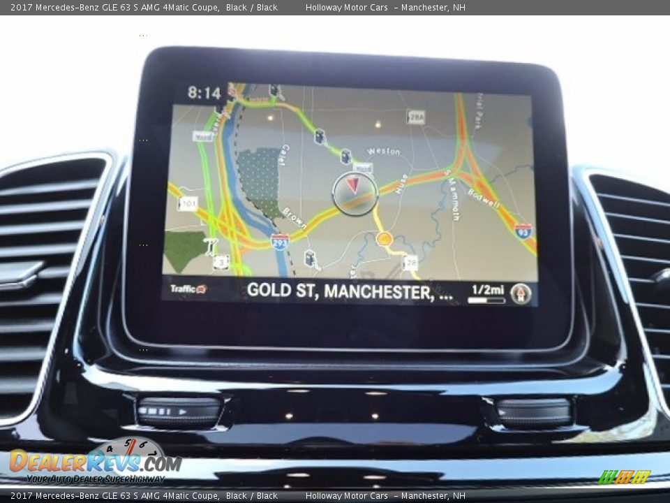 Navigation of 2017 Mercedes-Benz GLE 63 S AMG 4Matic Coupe Photo #27