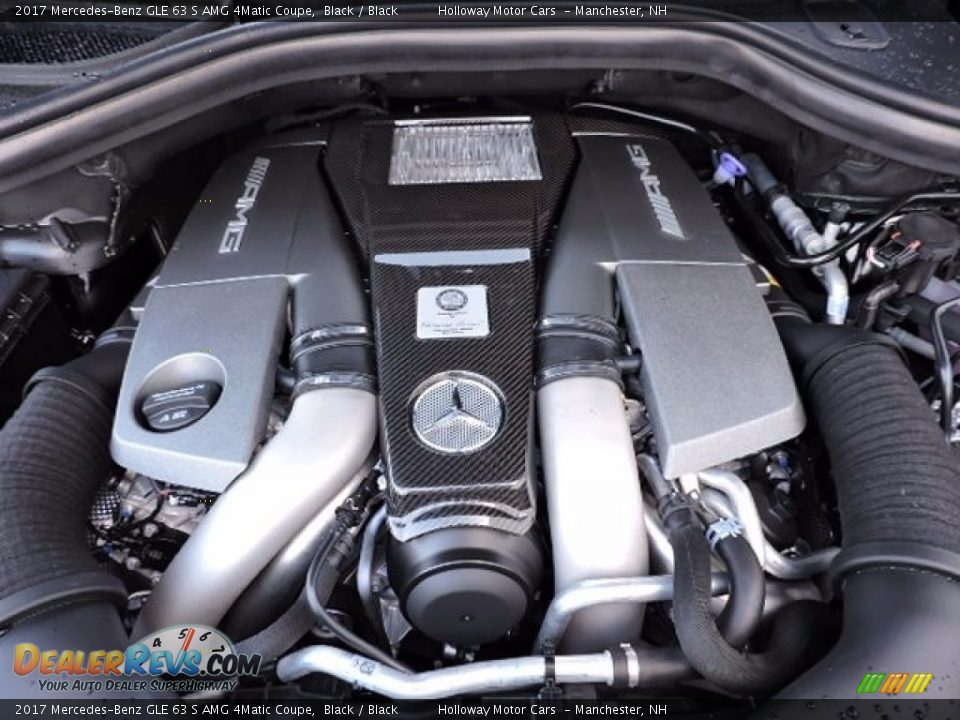 2017 Mercedes-Benz GLE 63 S AMG 4Matic Coupe 5.5 Liter AMG DI biturbo DOHC 32-Valve VVT V8 Engine Photo #28