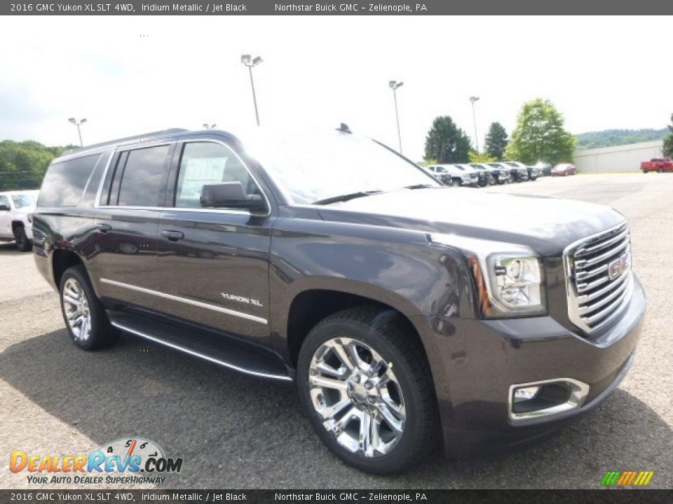 2016 GMC Yukon XL SLT 4WD Iridium Metallic / Jet Black Photo #12