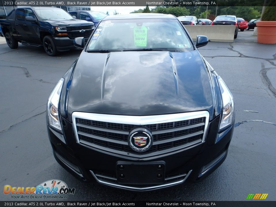 2013 Cadillac ATS 2.0L Turbo AWD Black Raven / Jet Black/Jet Black Accents Photo #12