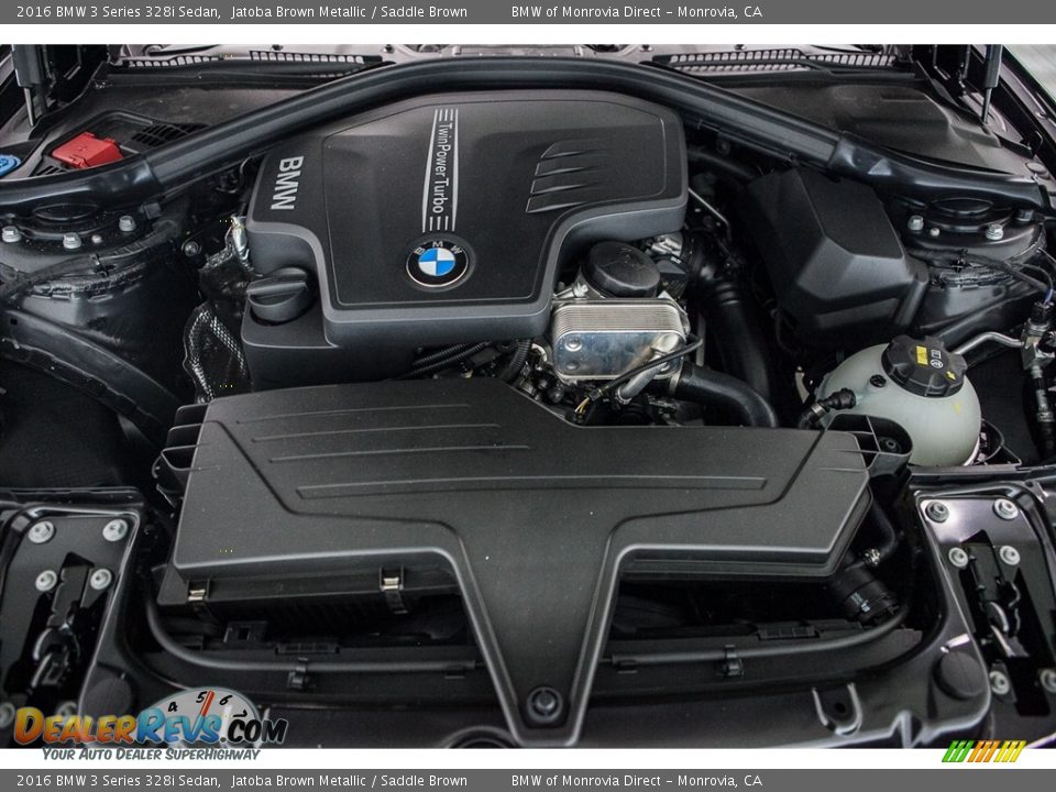 2016 BMW 3 Series 328i Sedan 2.0 Liter DI TwinPower Turbocharged DOHC 16-Valve VVT 4 Cylinder Engine Photo #9