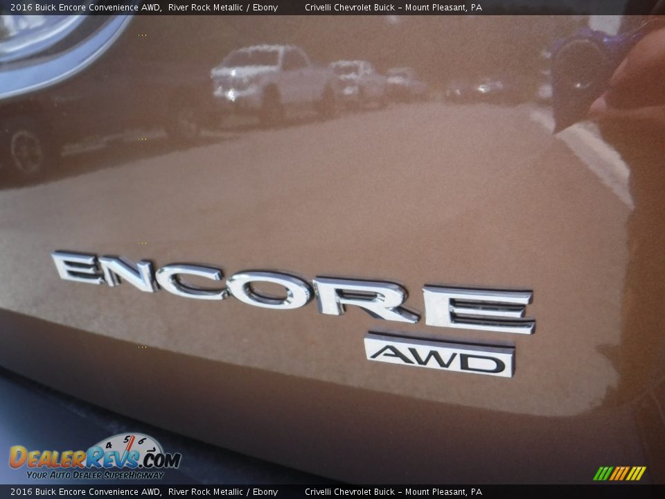 2016 Buick Encore Convenience AWD River Rock Metallic / Ebony Photo #8