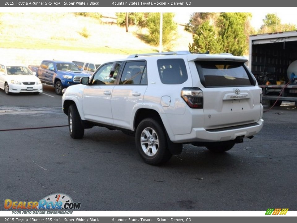 2015 Toyota 4Runner SR5 4x4 Super White / Black Photo #4