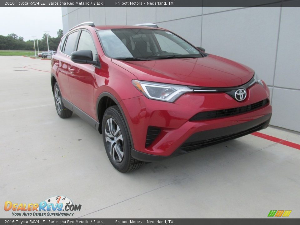 2016 Toyota RAV4 LE Barcelona Red Metallic / Black Photo #2