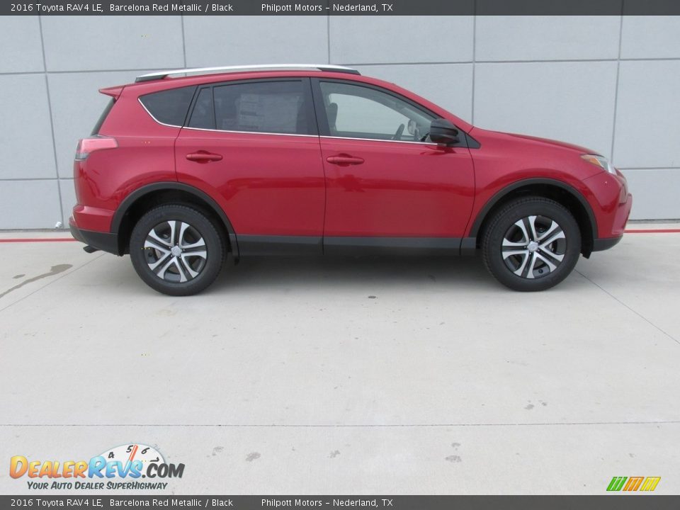 2016 Toyota RAV4 LE Barcelona Red Metallic / Black Photo #3