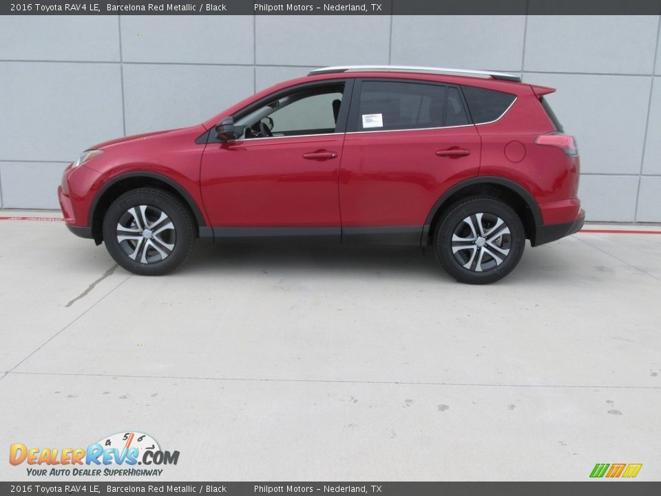 2016 Toyota RAV4 LE Barcelona Red Metallic / Black Photo #6