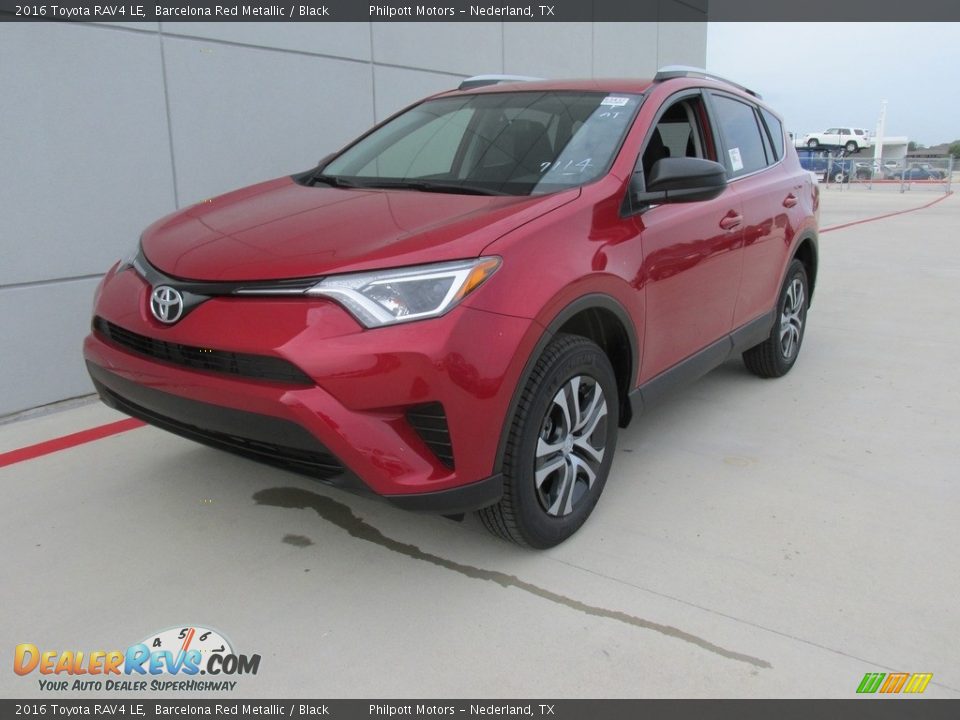 2016 Toyota RAV4 LE Barcelona Red Metallic / Black Photo #7