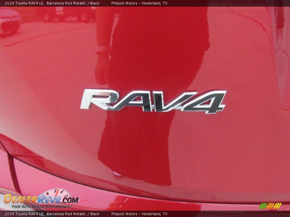 2016 Toyota RAV4 LE Barcelona Red Metallic / Black Photo #13