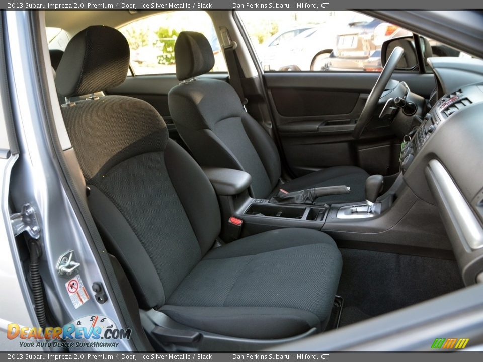2013 Subaru Impreza 2.0i Premium 4 Door Ice Silver Metallic / Black Photo #16