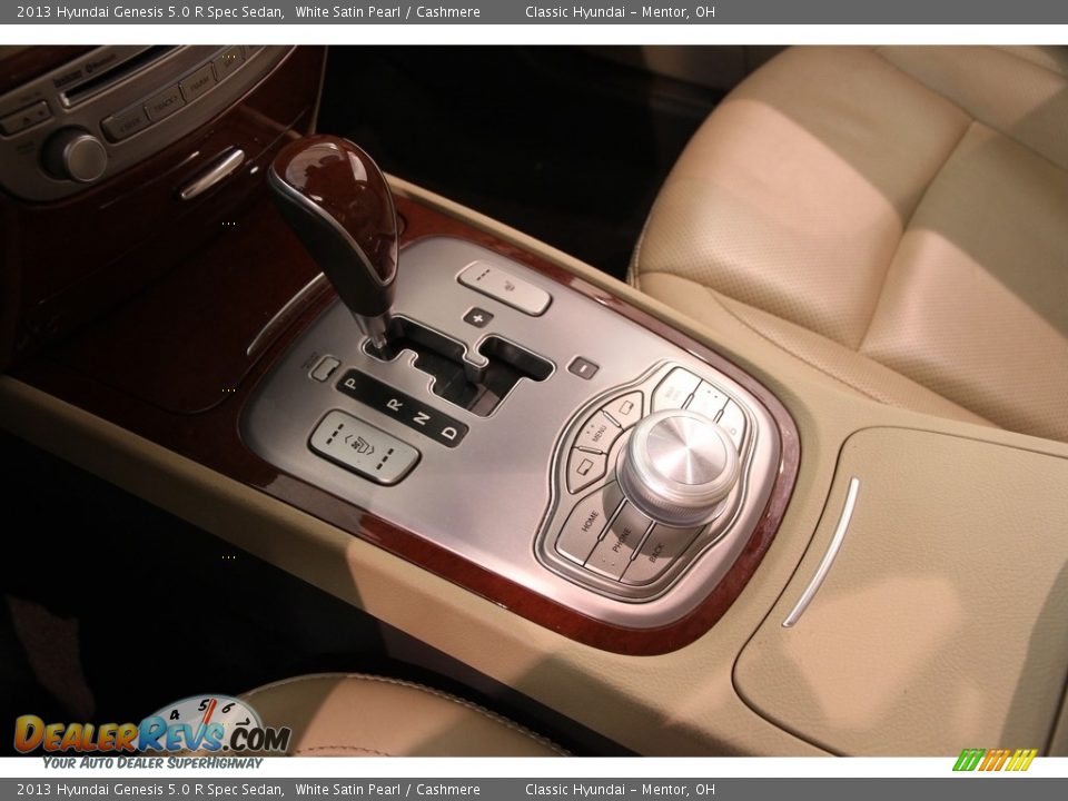 2013 Hyundai Genesis 5.0 R Spec Sedan White Satin Pearl / Cashmere Photo #15
