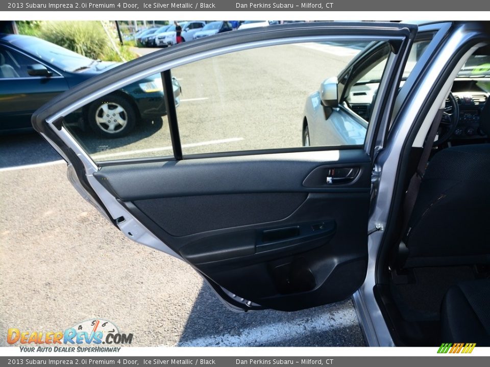 2013 Subaru Impreza 2.0i Premium 4 Door Ice Silver Metallic / Black Photo #18
