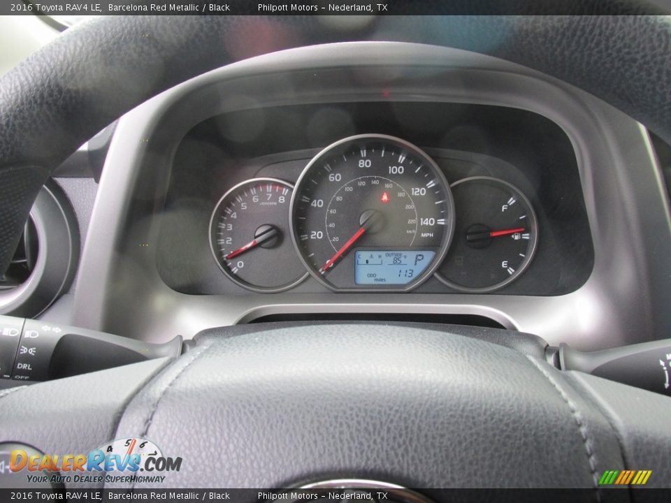 2016 Toyota RAV4 LE Barcelona Red Metallic / Black Photo #29