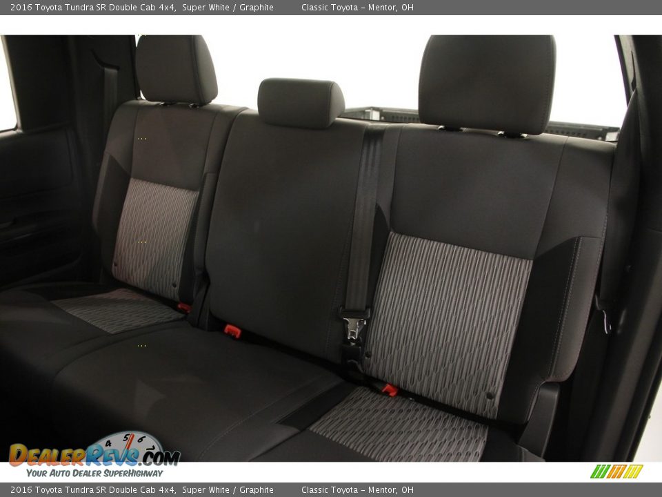 2016 Toyota Tundra SR Double Cab 4x4 Super White / Graphite Photo #20