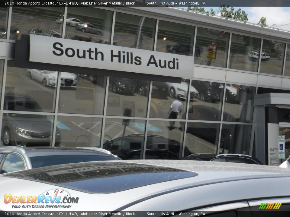 2010 Honda Accord Crosstour EX-L 4WD Alabaster Silver Metallic / Black Photo #3