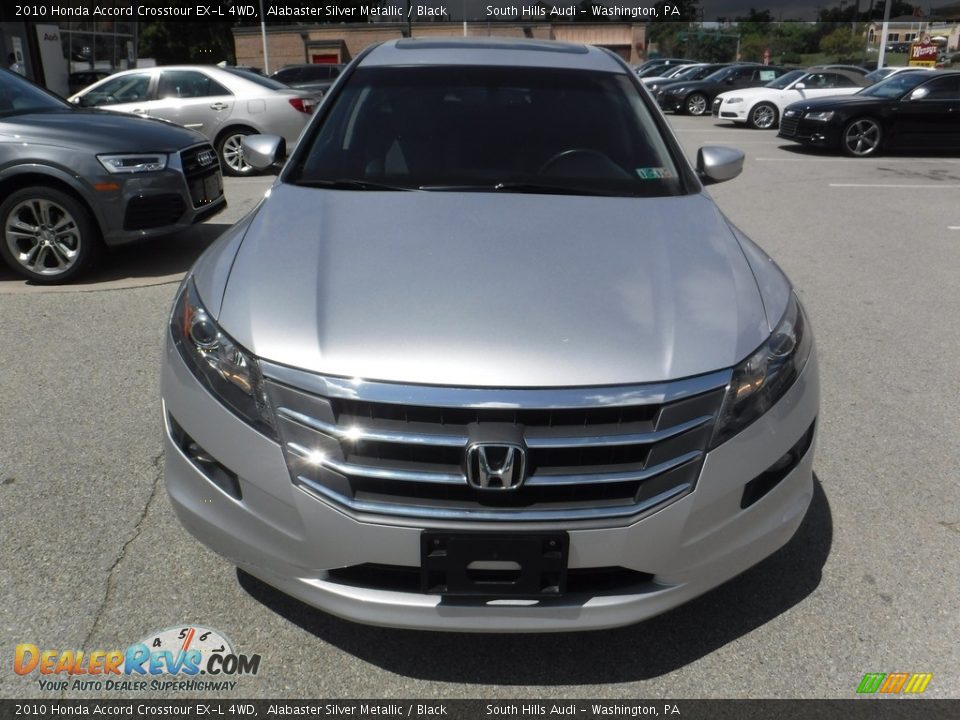 2010 Honda Accord Crosstour EX-L 4WD Alabaster Silver Metallic / Black Photo #6