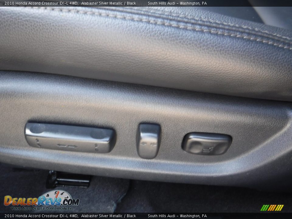 2010 Honda Accord Crosstour EX-L 4WD Alabaster Silver Metallic / Black Photo #19