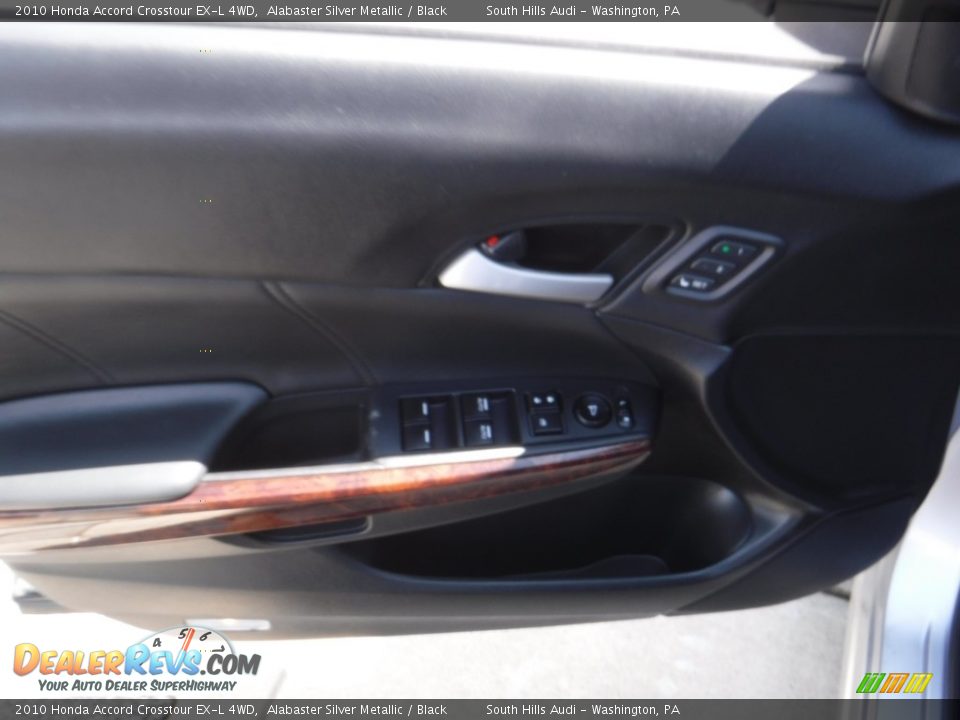 2010 Honda Accord Crosstour EX-L 4WD Alabaster Silver Metallic / Black Photo #21