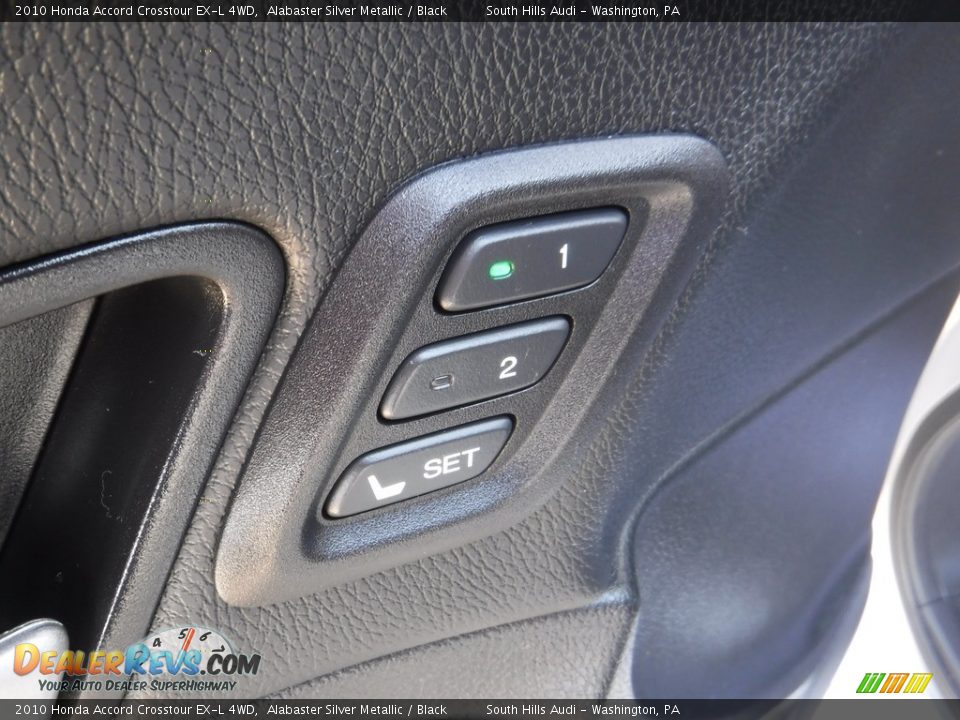2010 Honda Accord Crosstour EX-L 4WD Alabaster Silver Metallic / Black Photo #22