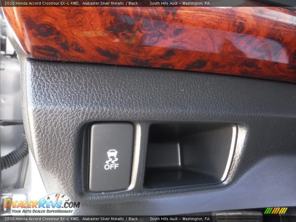 2010 Honda Accord Crosstour EX-L 4WD Alabaster Silver Metallic / Black Photo #23