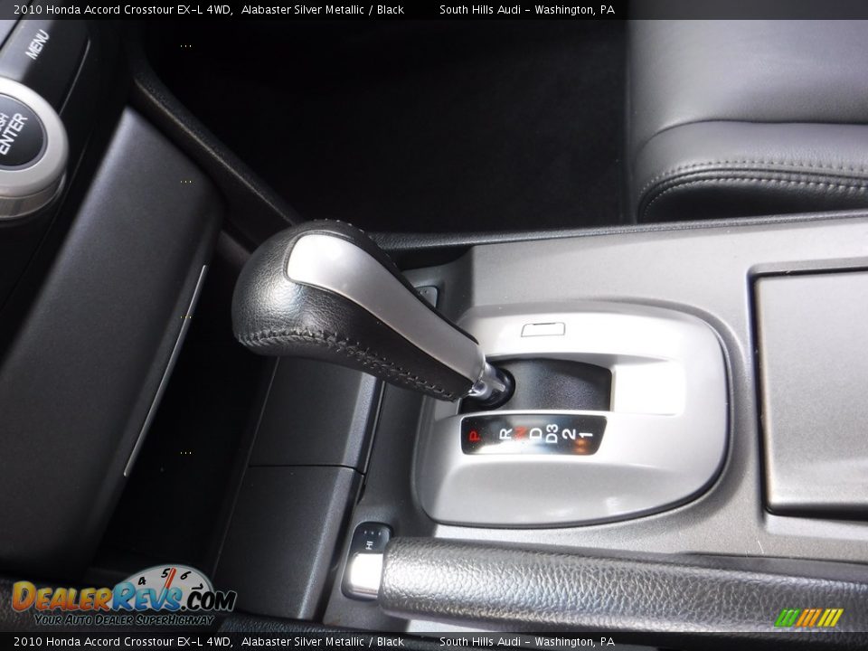 2010 Honda Accord Crosstour EX-L 4WD Alabaster Silver Metallic / Black Photo #27