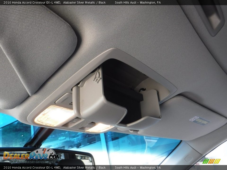 2010 Honda Accord Crosstour EX-L 4WD Alabaster Silver Metallic / Black Photo #29