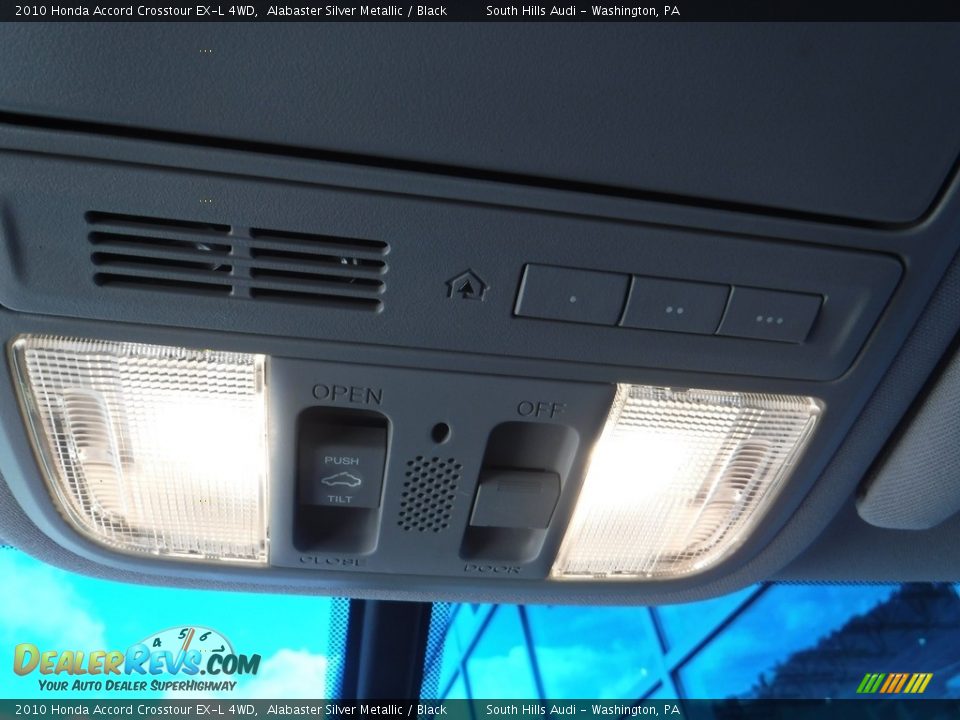 2010 Honda Accord Crosstour EX-L 4WD Alabaster Silver Metallic / Black Photo #30