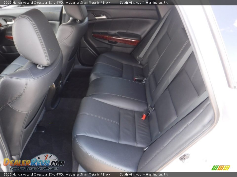 2010 Honda Accord Crosstour EX-L 4WD Alabaster Silver Metallic / Black Photo #34