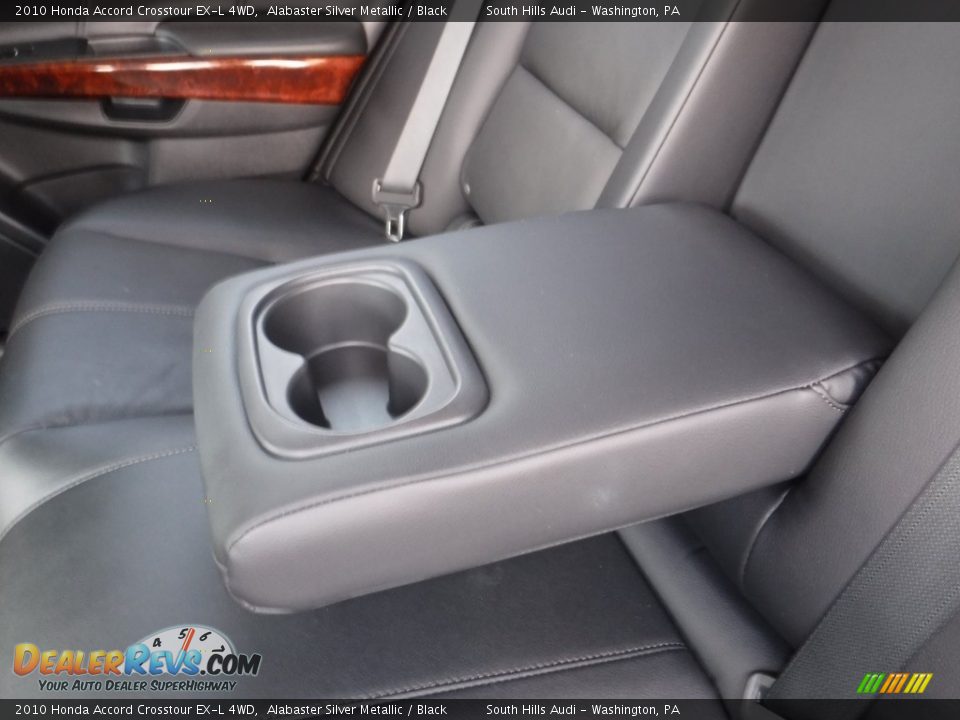 2010 Honda Accord Crosstour EX-L 4WD Alabaster Silver Metallic / Black Photo #35