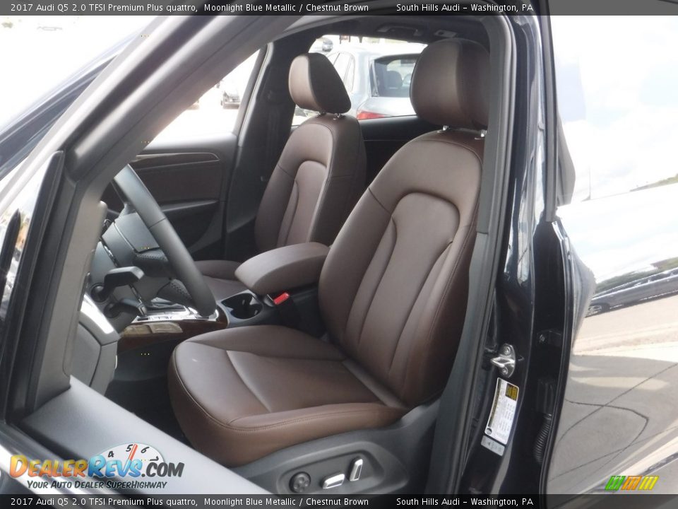 Chestnut Brown Interior - 2017 Audi Q5 2.0 TFSI Premium Plus quattro Photo #18
