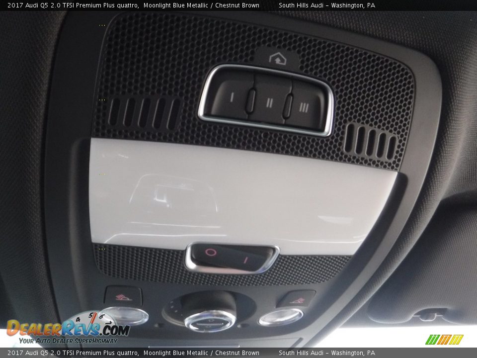 2017 Audi Q5 2.0 TFSI Premium Plus quattro Moonlight Blue Metallic / Chestnut Brown Photo #26