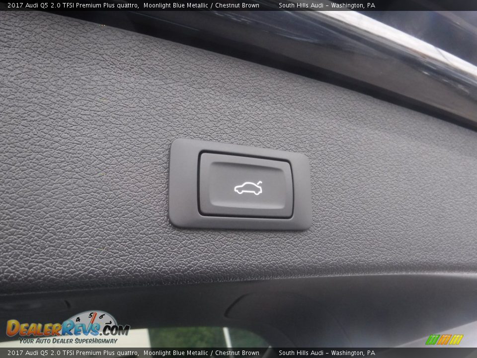 2017 Audi Q5 2.0 TFSI Premium Plus quattro Moonlight Blue Metallic / Chestnut Brown Photo #35