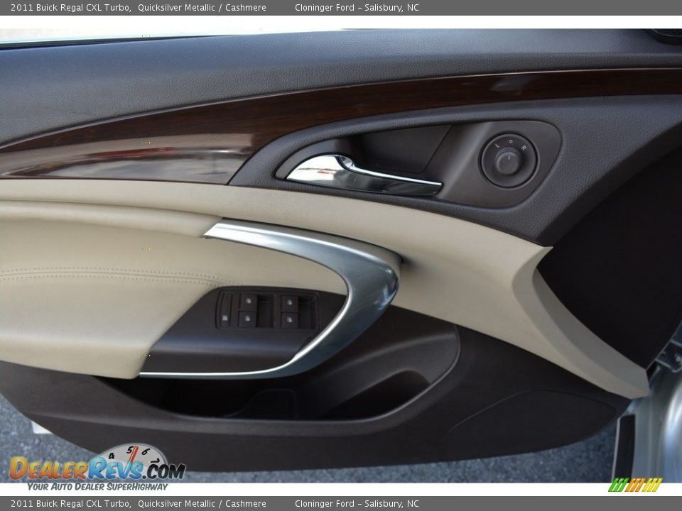 2011 Buick Regal CXL Turbo Quicksilver Metallic / Cashmere Photo #8