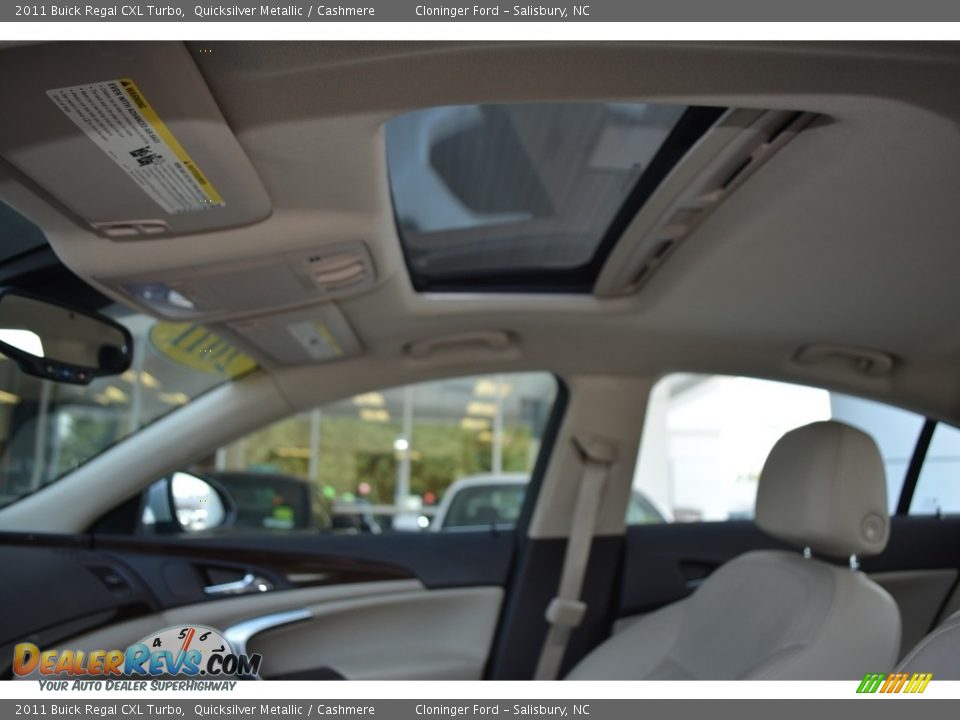 2011 Buick Regal CXL Turbo Quicksilver Metallic / Cashmere Photo #9