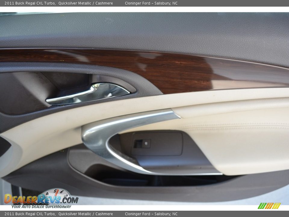 2011 Buick Regal CXL Turbo Quicksilver Metallic / Cashmere Photo #15