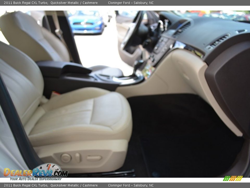 2011 Buick Regal CXL Turbo Quicksilver Metallic / Cashmere Photo #16