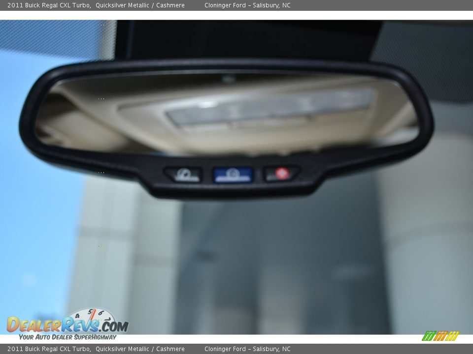 2011 Buick Regal CXL Turbo Quicksilver Metallic / Cashmere Photo #23