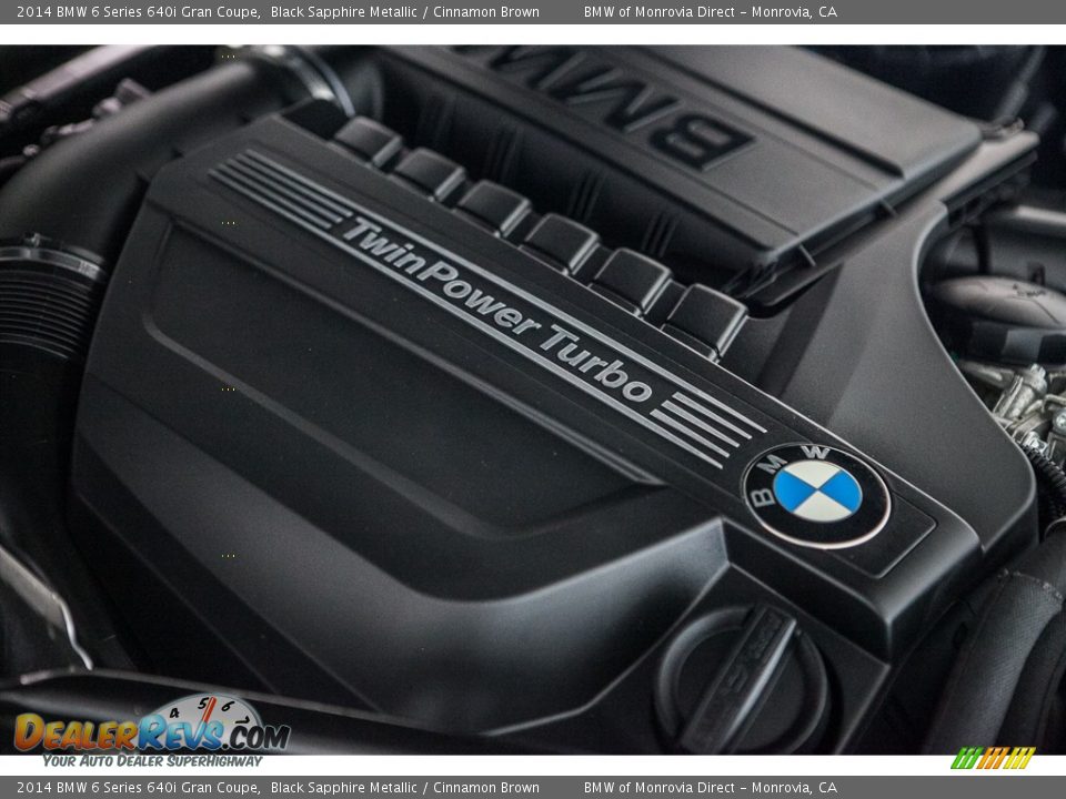 2014 BMW 6 Series 640i Gran Coupe 3.0 Liter DI TwinPower Turbocharged DOHC 24-Valve VVT Inline 6 Cylinder Engine Photo #26